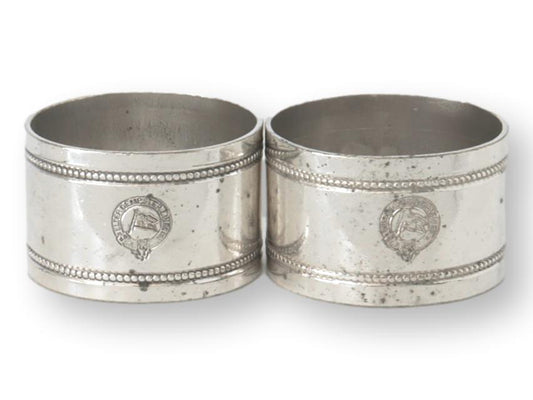 Midcentury P & O Steamship Hotelware Napkin Rings