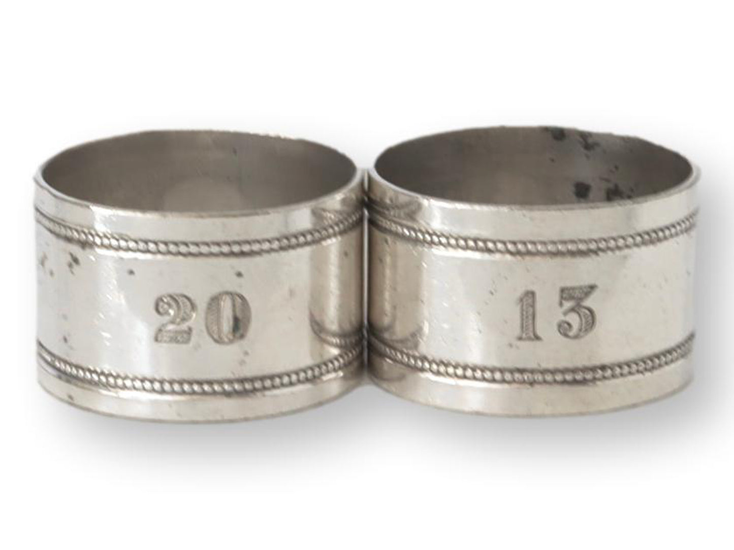 Midcentury P & O Steamship Hotelware Napkin Rings