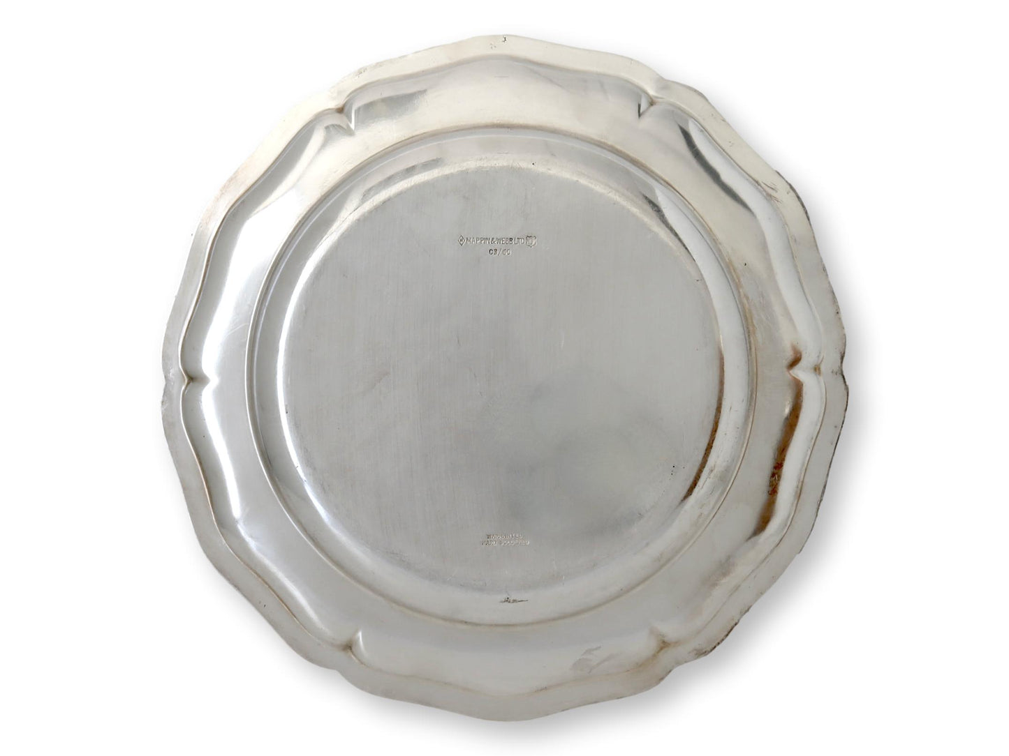 1950s Mappin Webb Hotelware Dinner Plate for P&O Ocean Liner