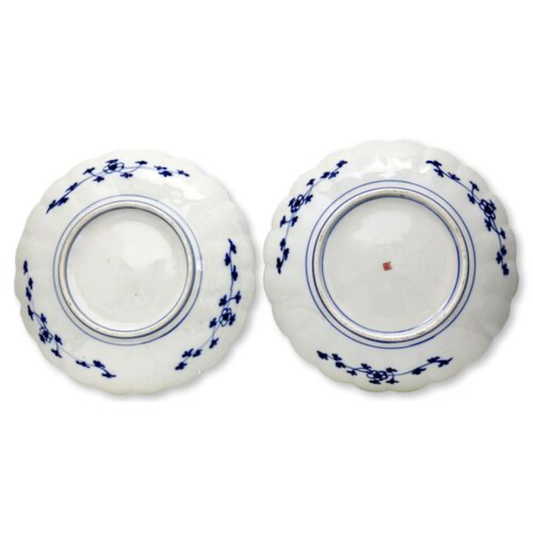 Pair of Antique Japanese Imari Chargers, C.1880