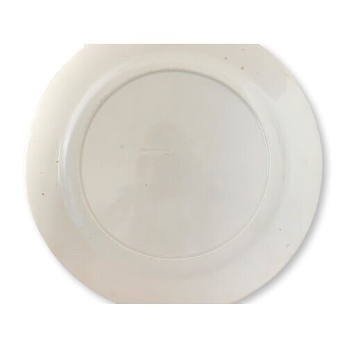 C. 1810 English Creamware Plates w/ 'H.W. Maartens' Family Name Monogram