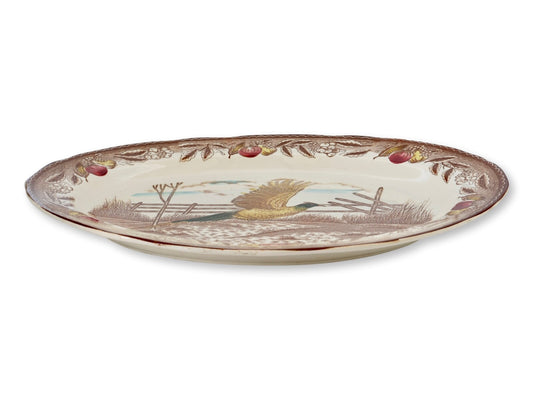 Vintage Pheasant Game Platter