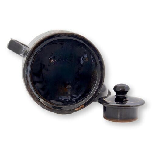 1897 Queen Victoria Diamond Jubilee Jackfield Glaze Teapot
