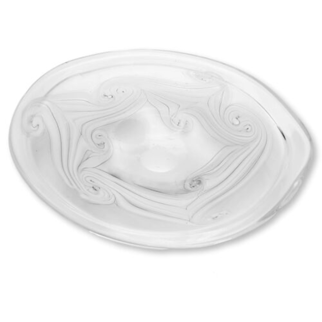 Signed M. Rhys Williams Art Glass Bowl