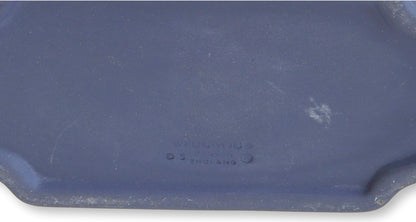 Midcentury Cobalt Wedgwood Jasperware Match Box