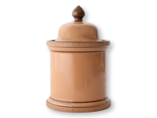 1880s Langley Ware Half-Pint Apothecary Jar