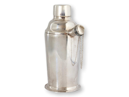 Art Deco Silver-Plated Cocktail Shaker