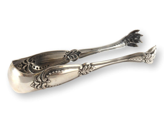 Victorian English Claw Ice Tongs