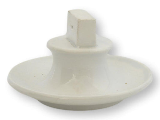 Antique English White Ironstone Match Striker