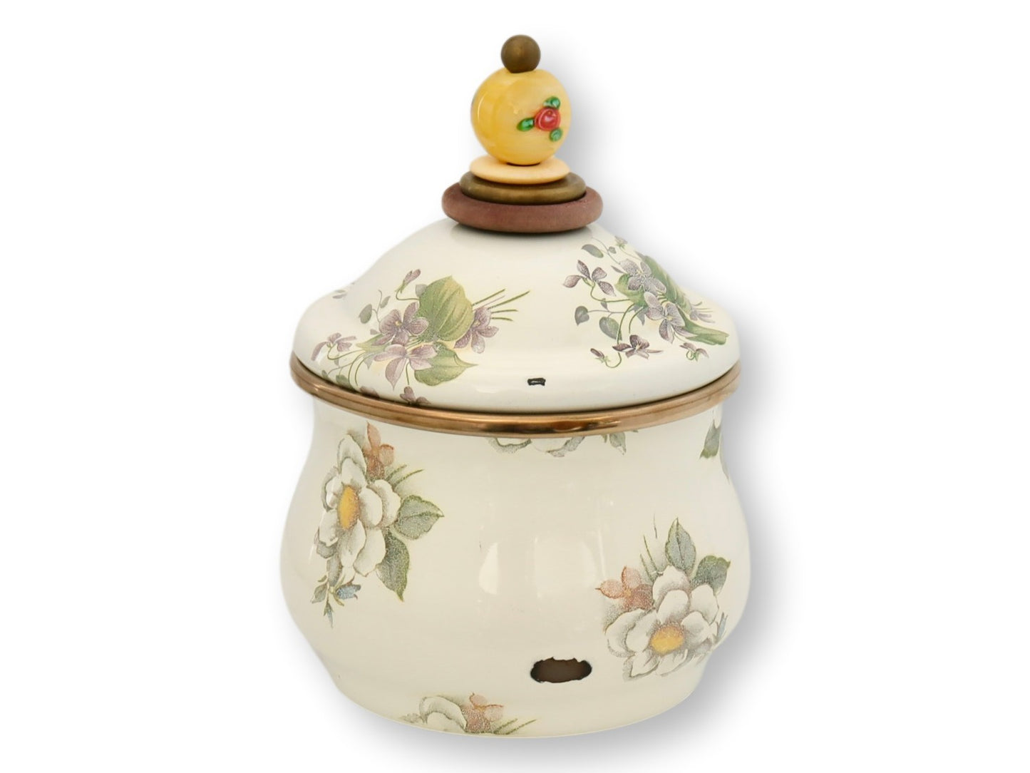 Mackenzie Childs Enamel Camp Set, 5Pcs
