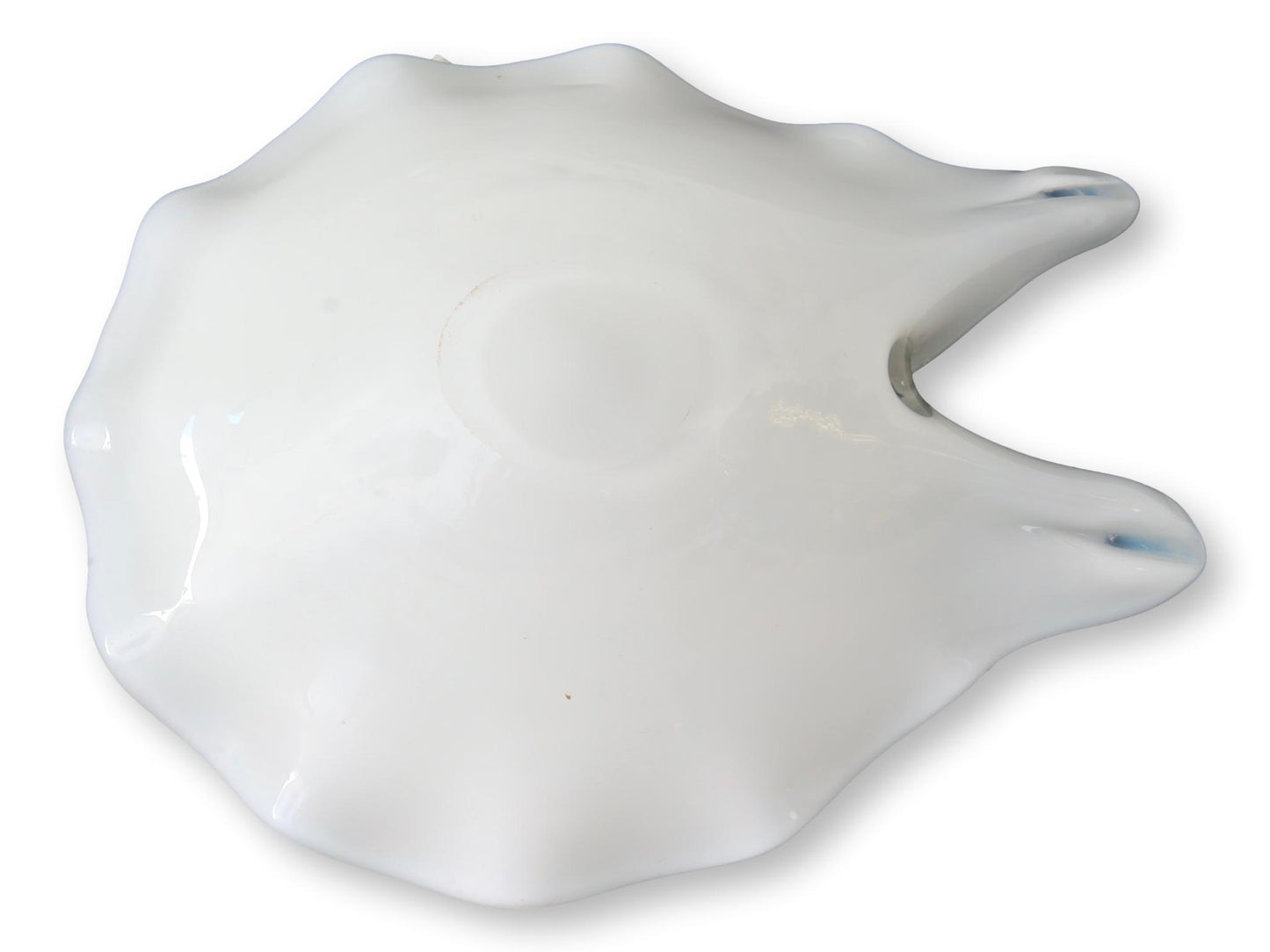 1950s Murano Glass Leaf Bowl