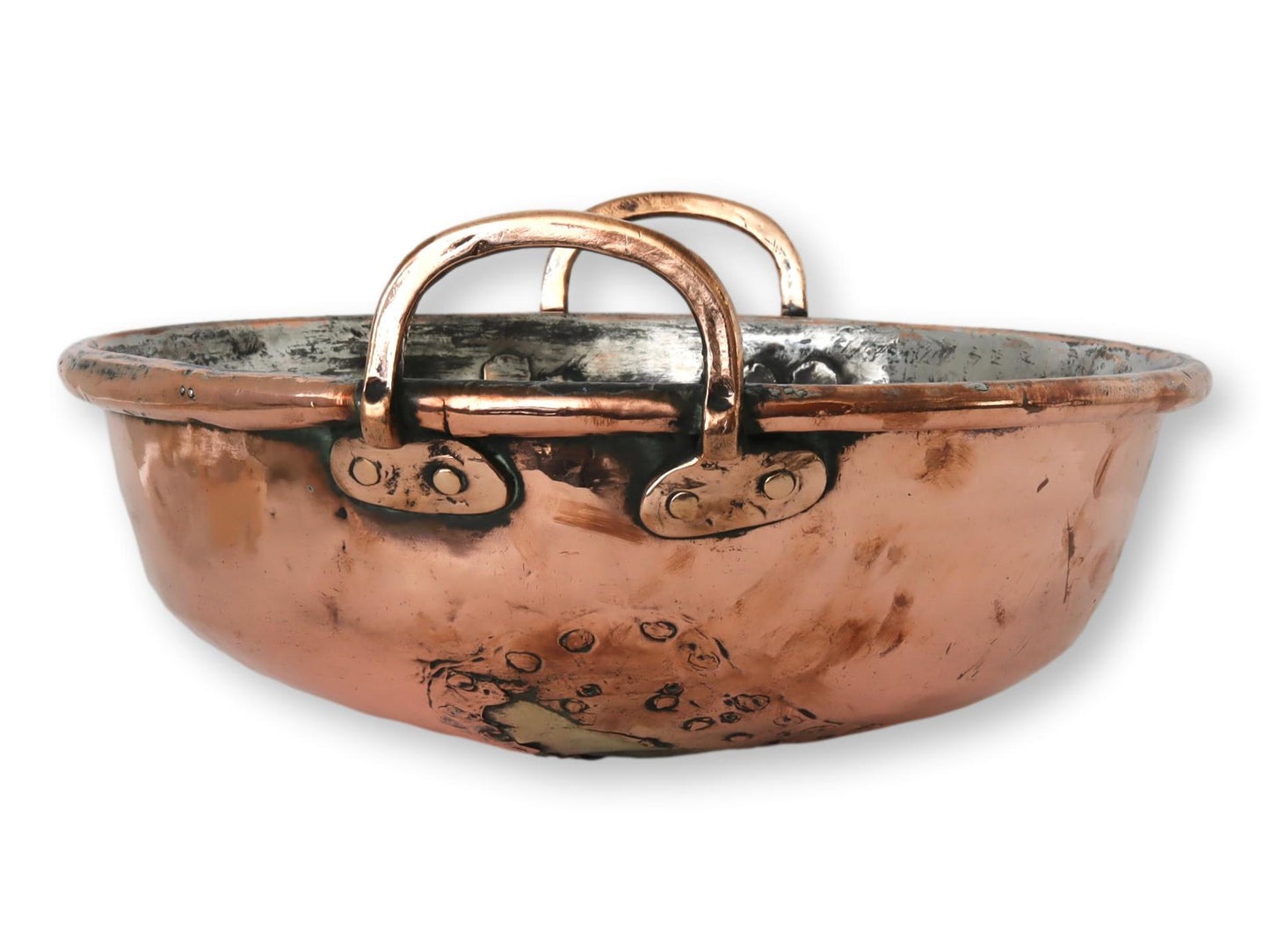 Antique Copper Candy Maker's Pan