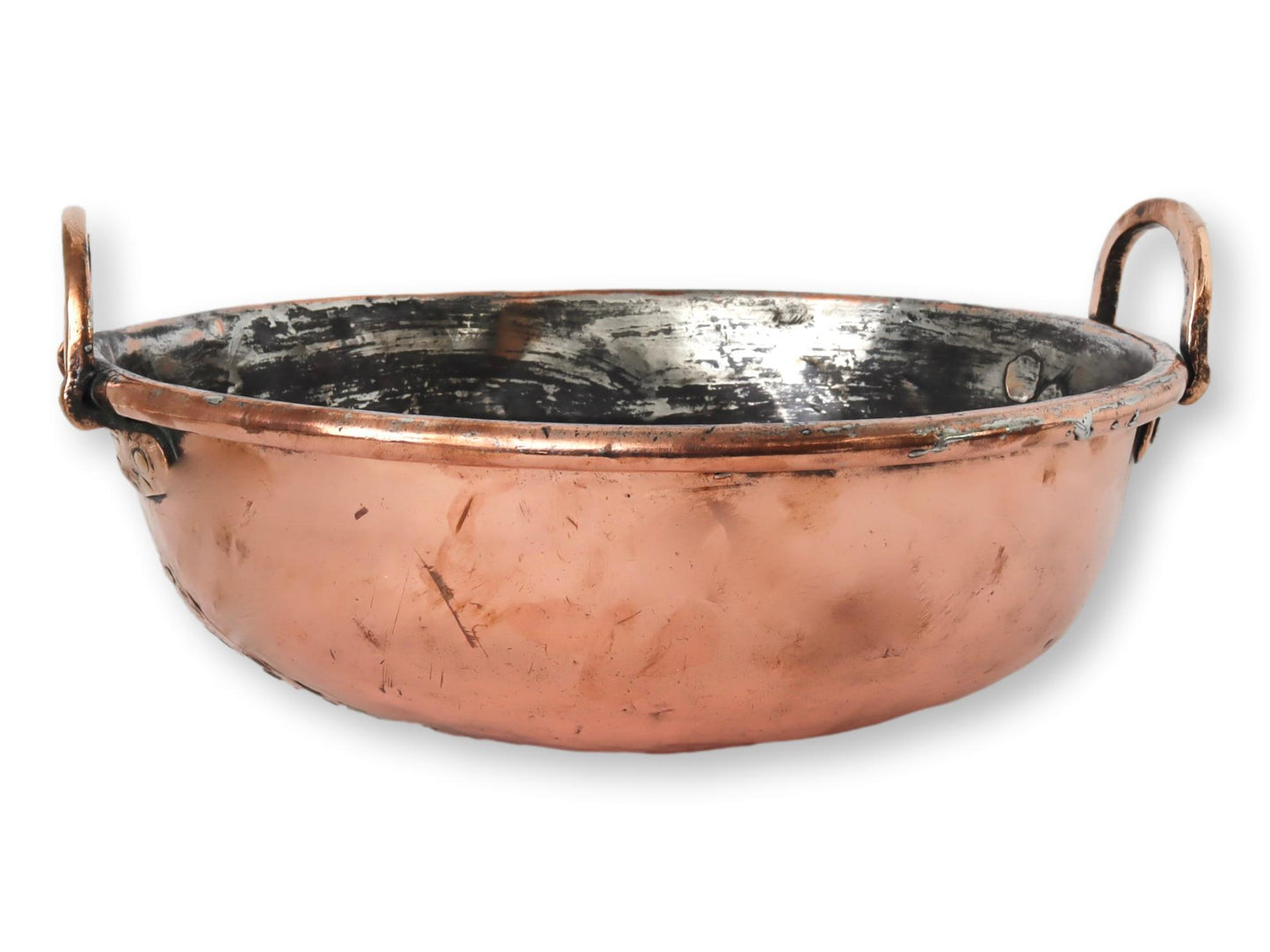 Antique Copper Candy Maker's Pan