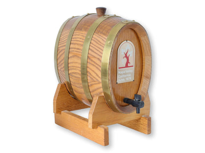 1974 Napa Souvenir Tabletop Wine Barrel