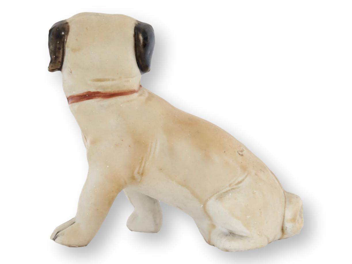 Antique Staffordshire Porcelain Pug