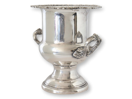 Vintage Heavy Silver-Plate Champagne Bucket