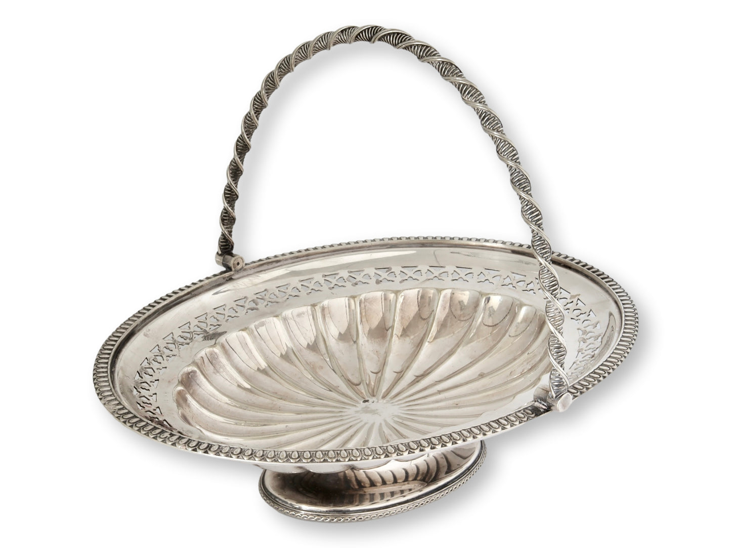 English Walker & Hall Cake Basket
