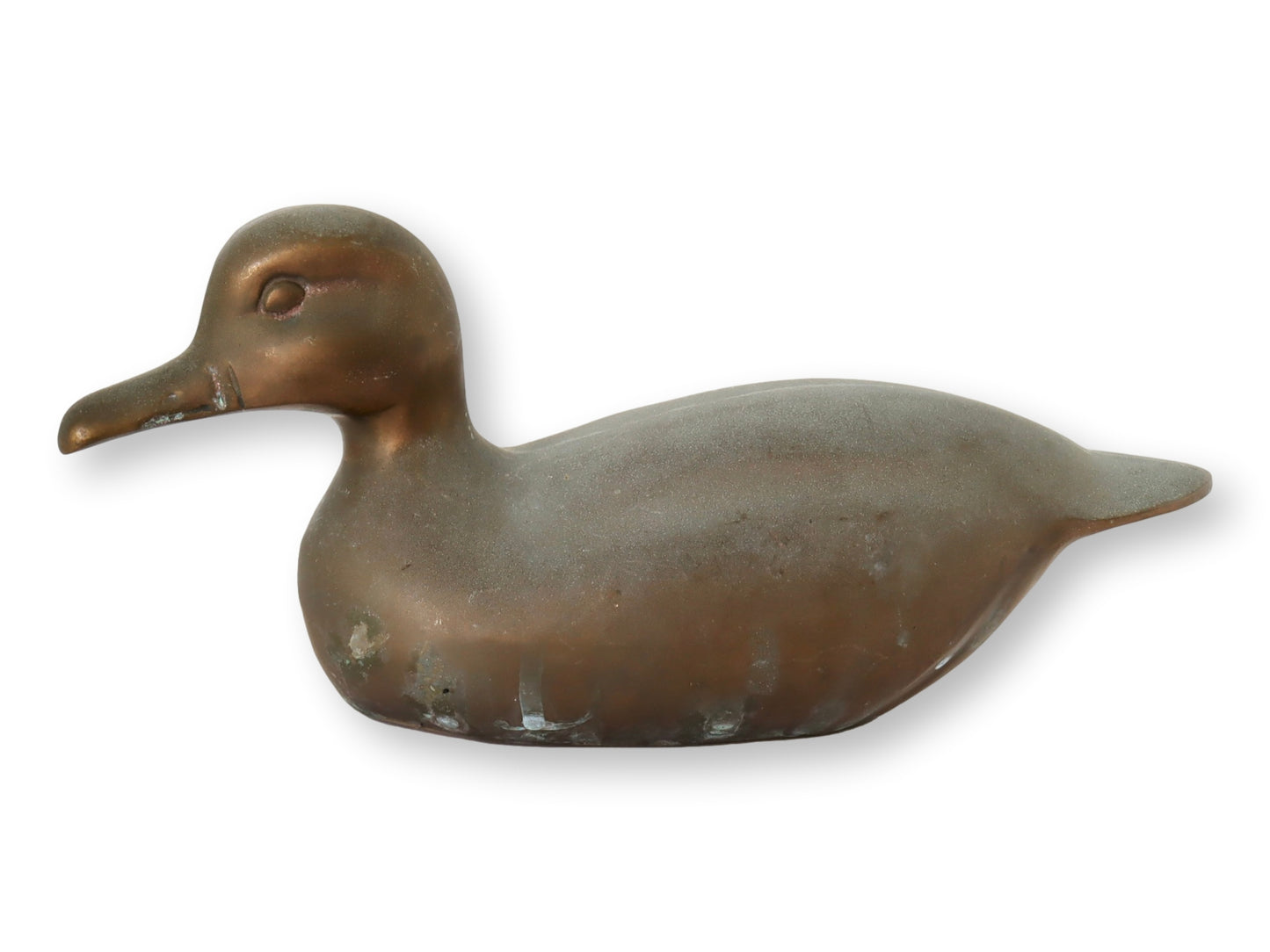 English Weathered Brass Duck