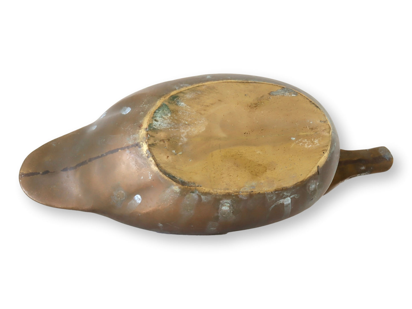 English Weathered Brass Duck