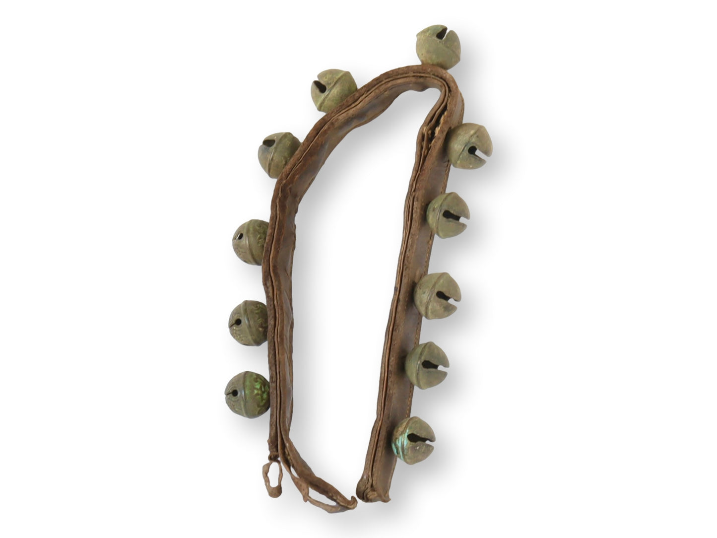 19th-C. English Victorian Jingle Bell Strap