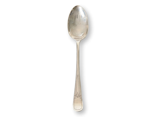 Early 1900s English Coffee Spoons w/ Sugar Tongs
