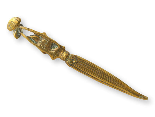C. 1880 French Letter Opener w/ Elf