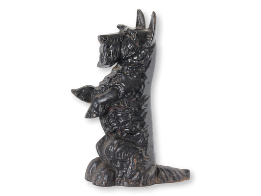 Large Midcentury Scottie Dog Doorstop