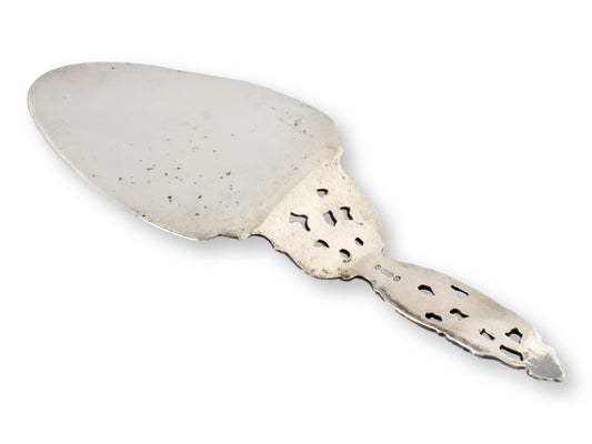 1920s French Silver-Plate Pastry Server