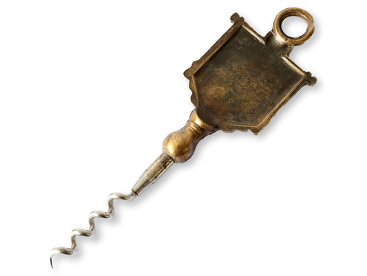 English Enameled Corkscrew