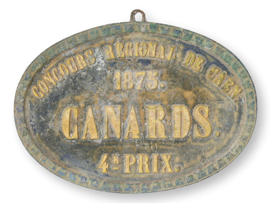 1875 French Duck Competition Trophy