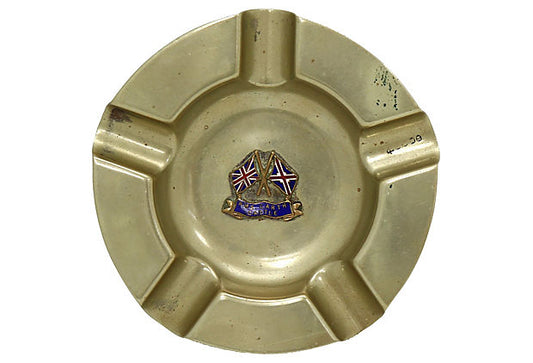 R. M. S. Carth Castle Brass Souvenir Ashtray