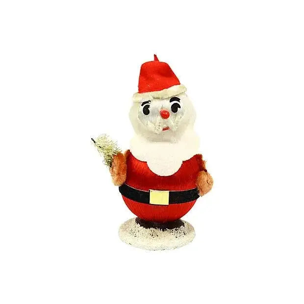 Midcentury Figural Santa Claus Ornament