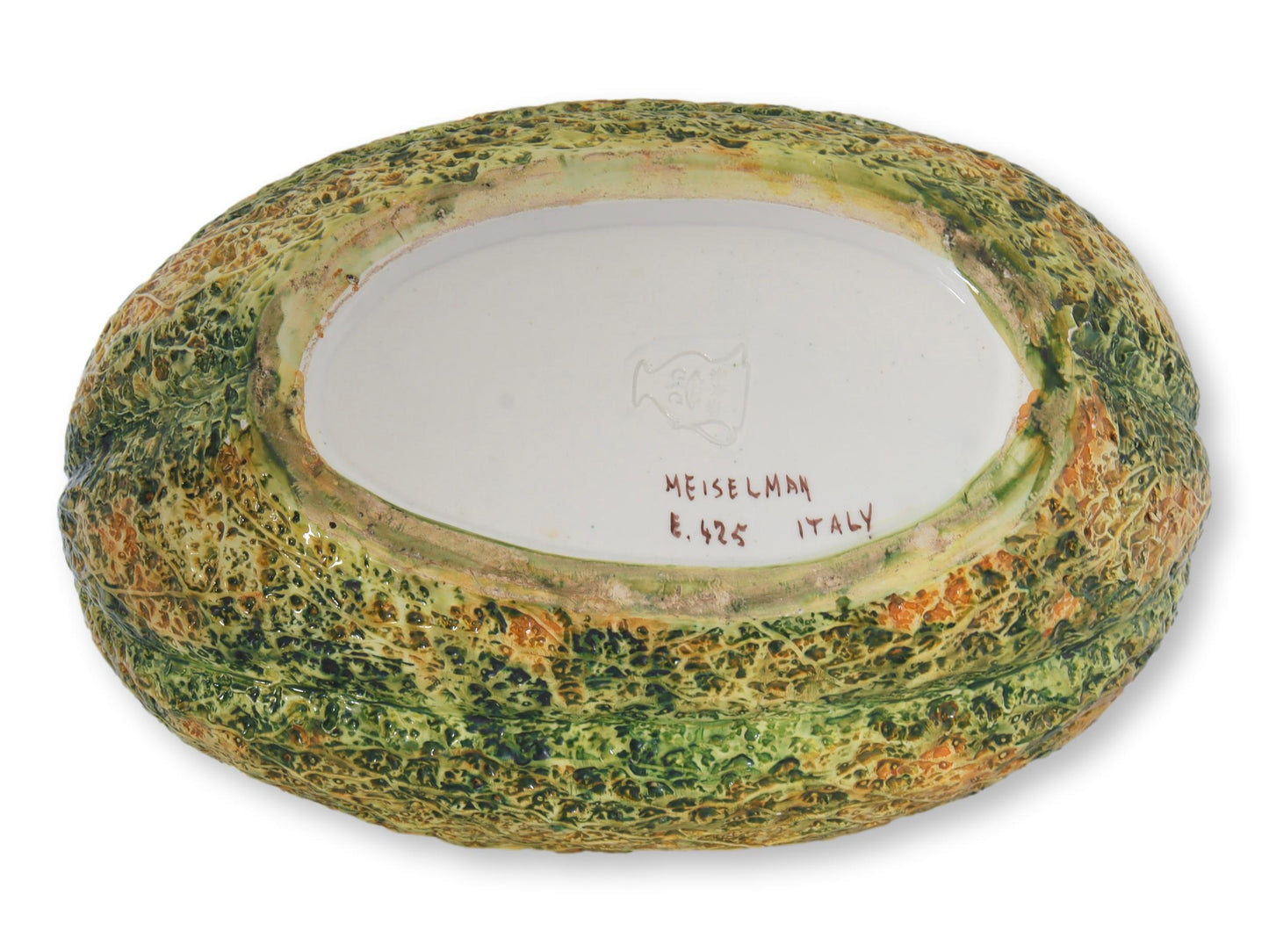 Italian Meiselman Gourd Tureen w/ Ladle