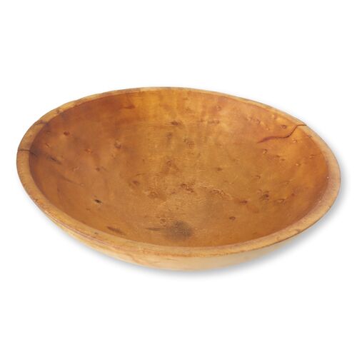 American Birds Eye Maple Dough Bowl