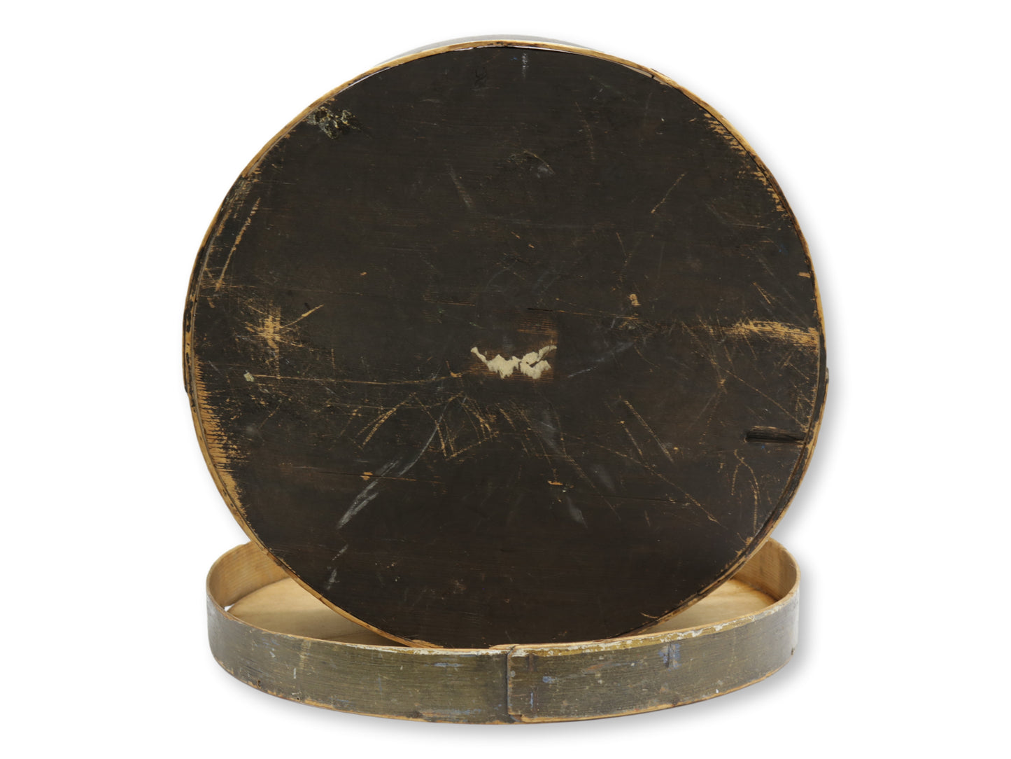 Antique Hand-Painted Wedding Box