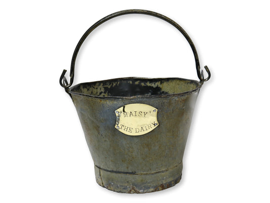 English Dairy Bucket For "Daisy" The Cow