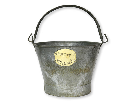 English Dairy Bucket For "Betty" The Cow