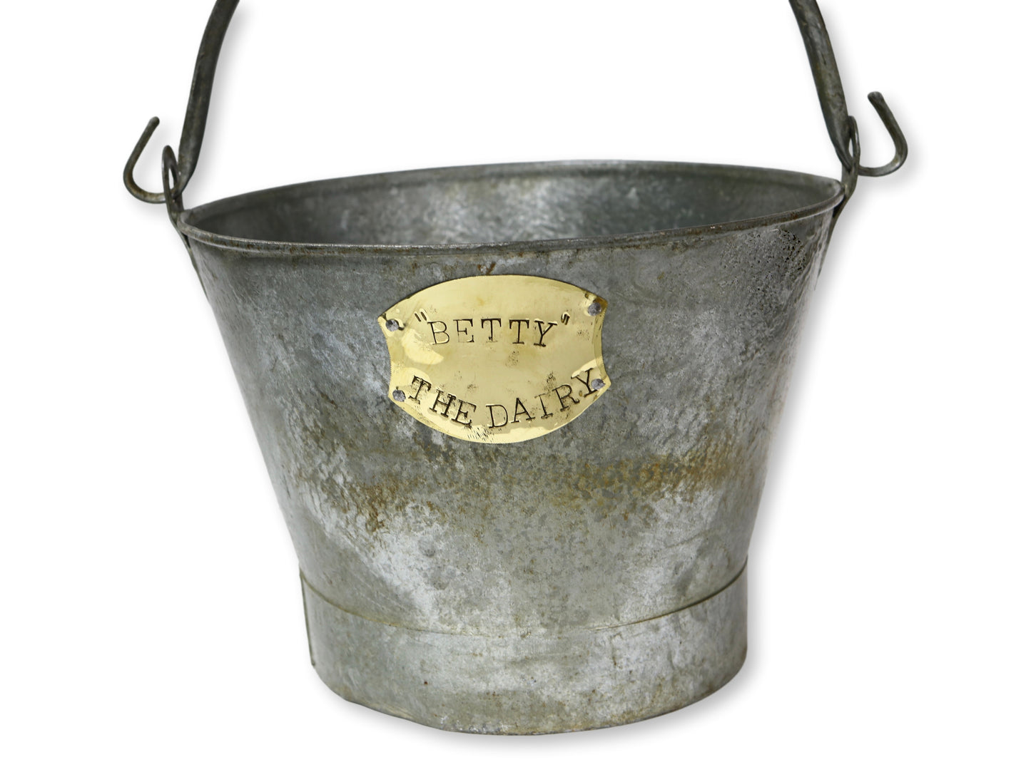 English Dairy Bucket For "Betty" The Cow