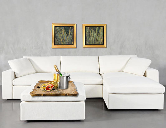 Carolyn Johnson Signed Paintings, Pair