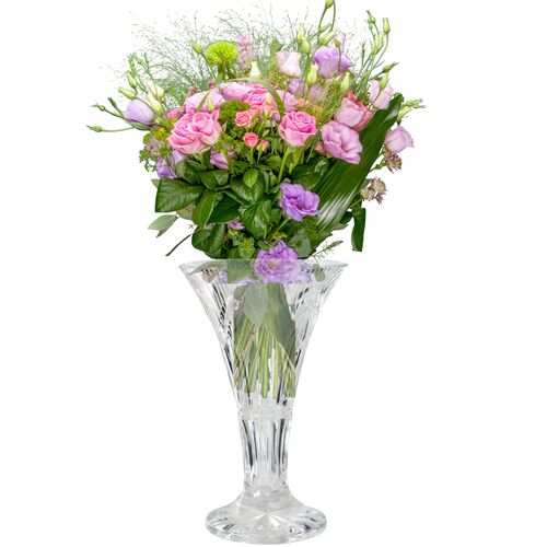 Vintage Waterford "Rock of Cashel" Trumpet Vase