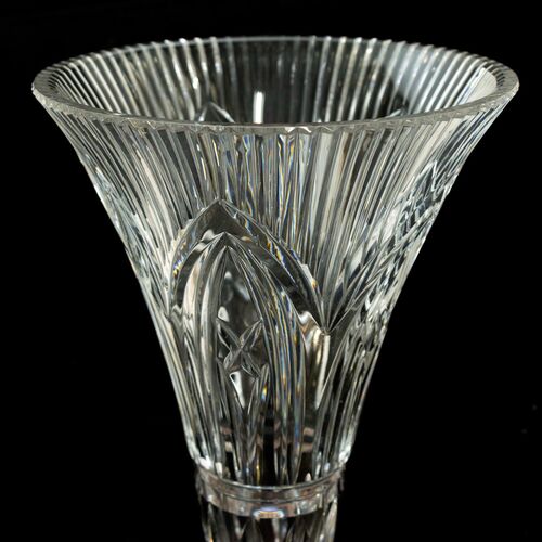 Vintage Waterford "Rock of Cashel" Trumpet Vase
