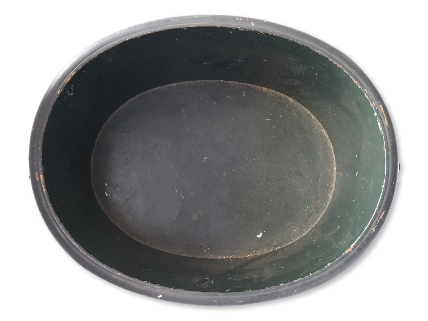 Antique Americana Metal Tole Tub