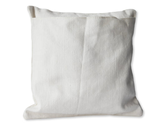 Antique French Linen Petite Decorative Pillow w/ Hand-Stitched "C" Monogram