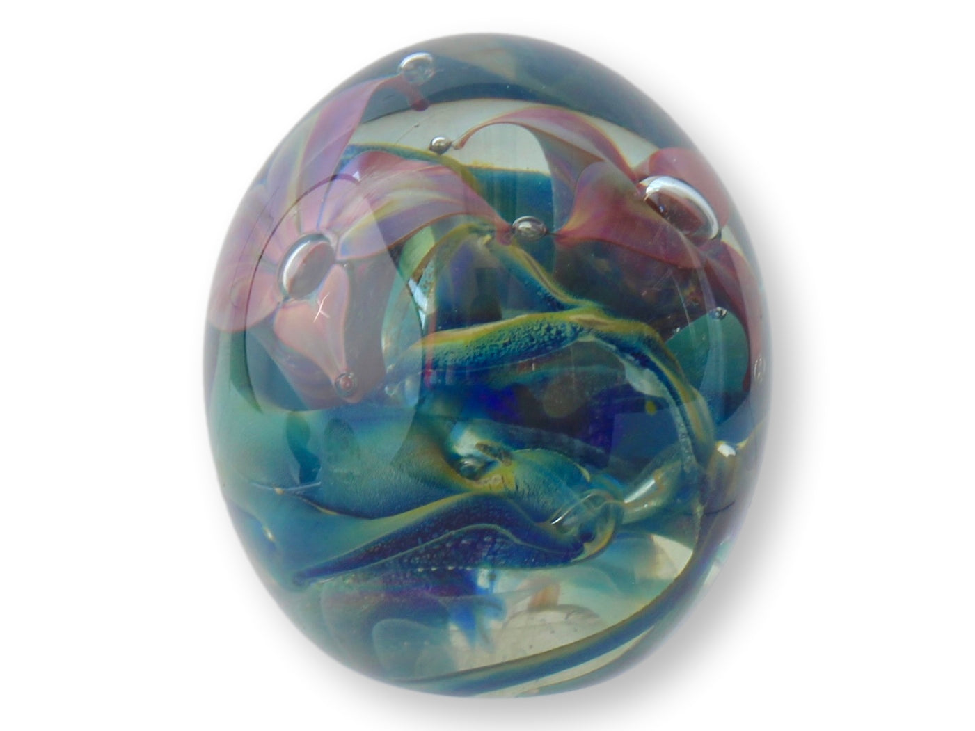 D. 1980 Signed John Barber Paperweight