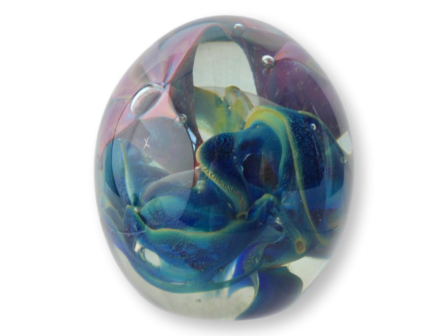 D. 1980 Signed John Barber Paperweight