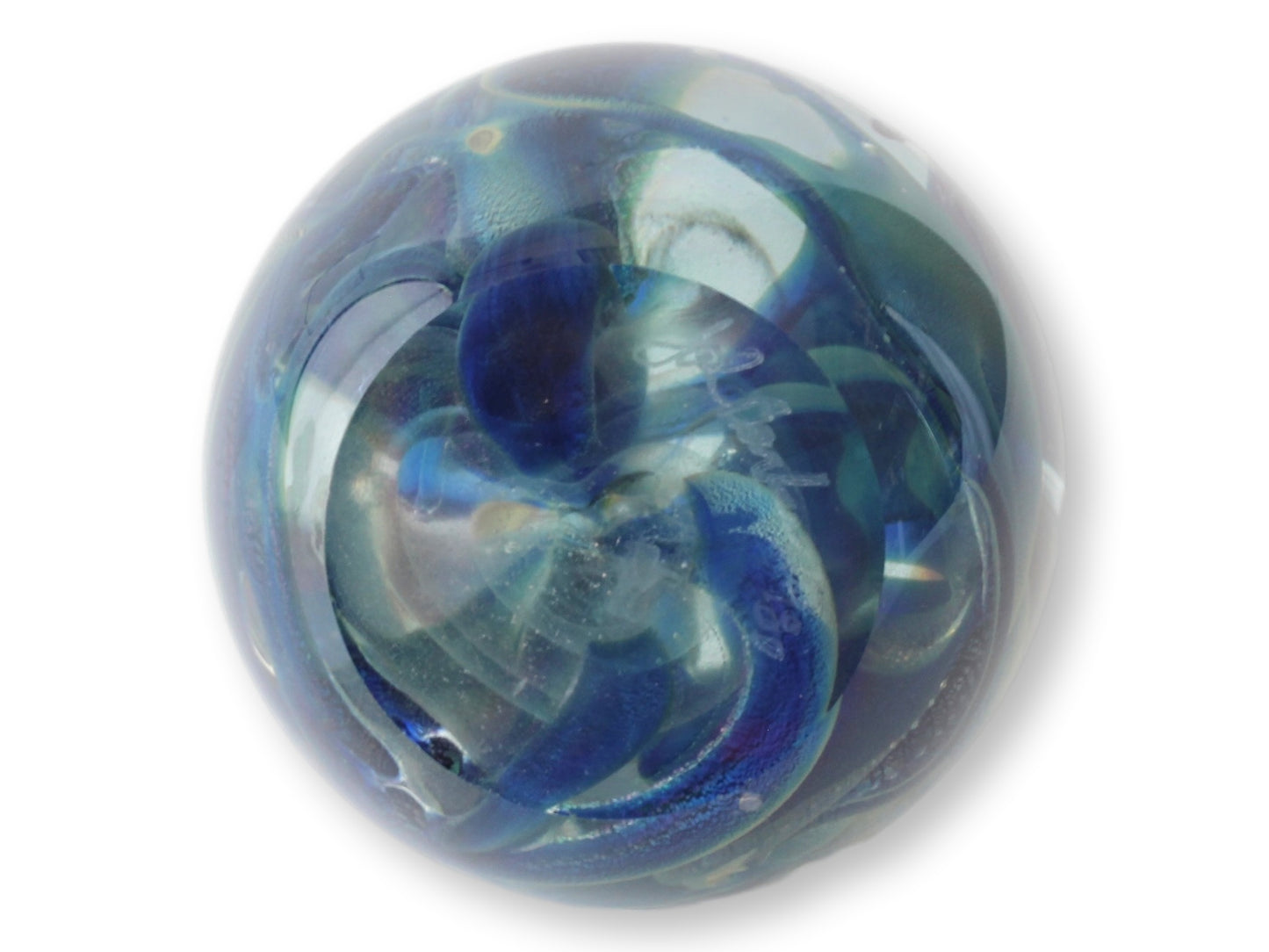 D. 1980 Signed John Barber Paperweight