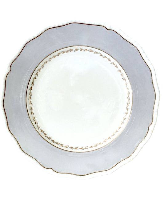 Royal Doulton Ventura Gray Dinner Plates, S/12