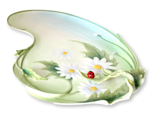Franz Porcelain Ladybug Platter