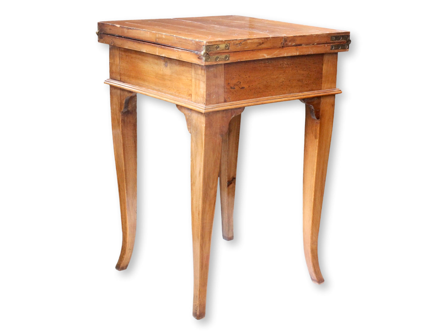 18th-C. Small Space Expandable Side Table