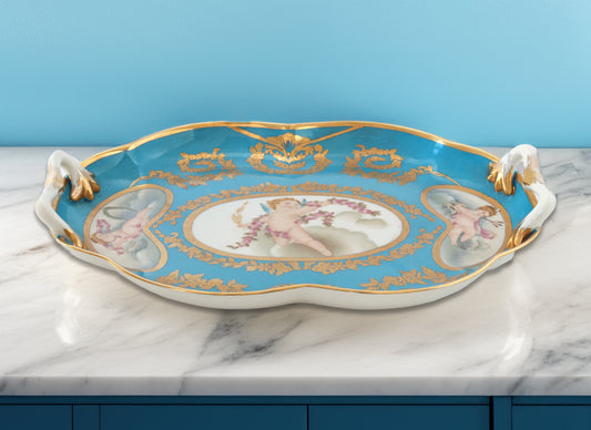 Italian Porcelain Sèvres Style Tray